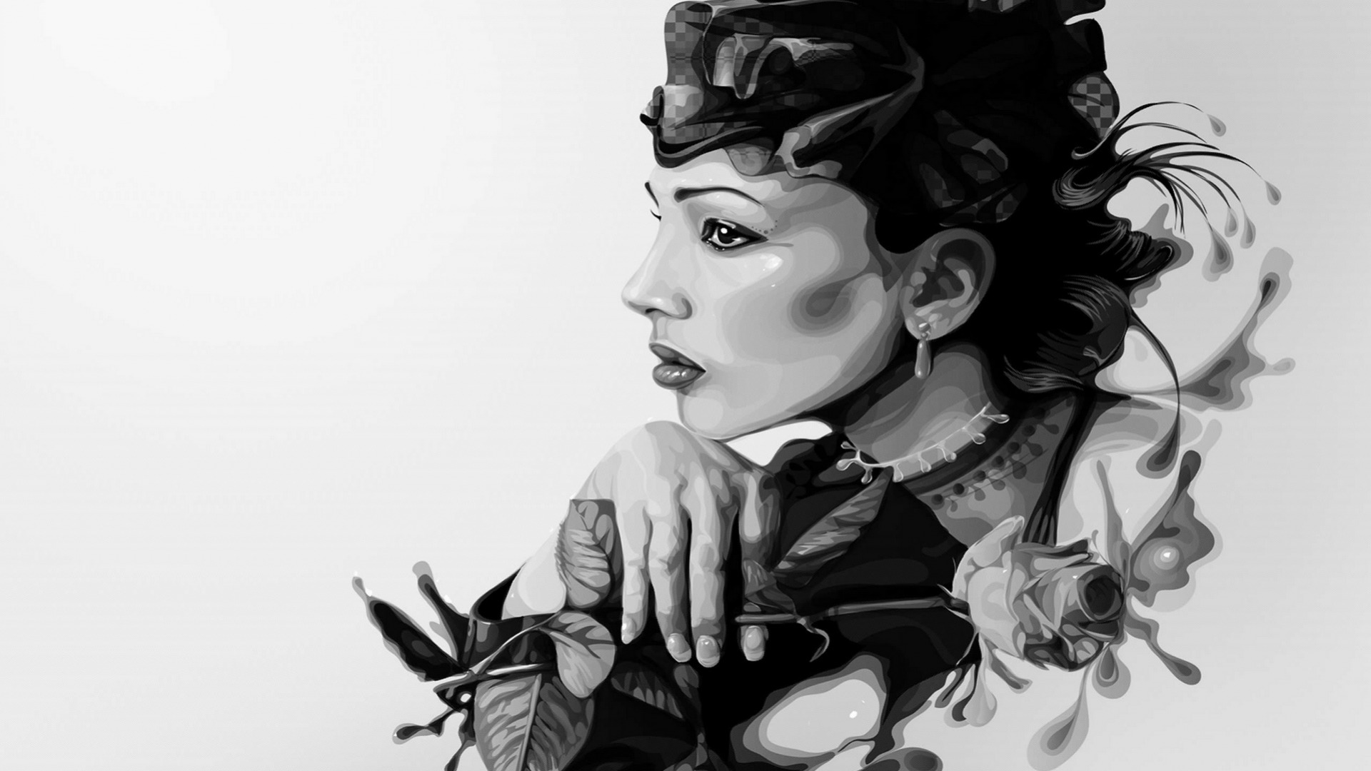 Download Woman Artistic HD Wallpaper