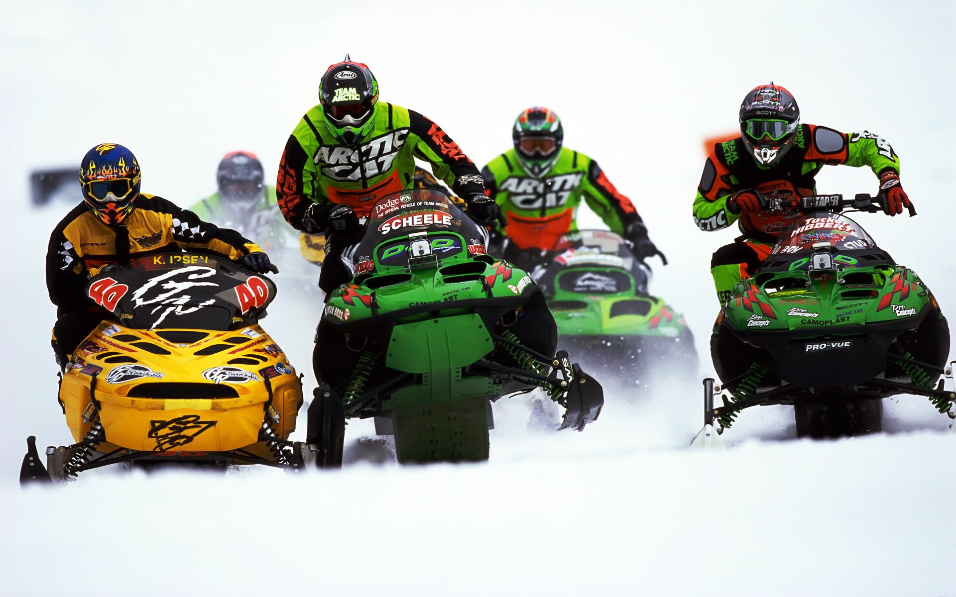 Download Vehicle Snowmobile HD Wallpaper
