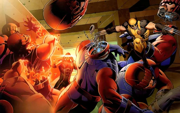  Cyclops &amp; Wolverine by Carlos Pacheco