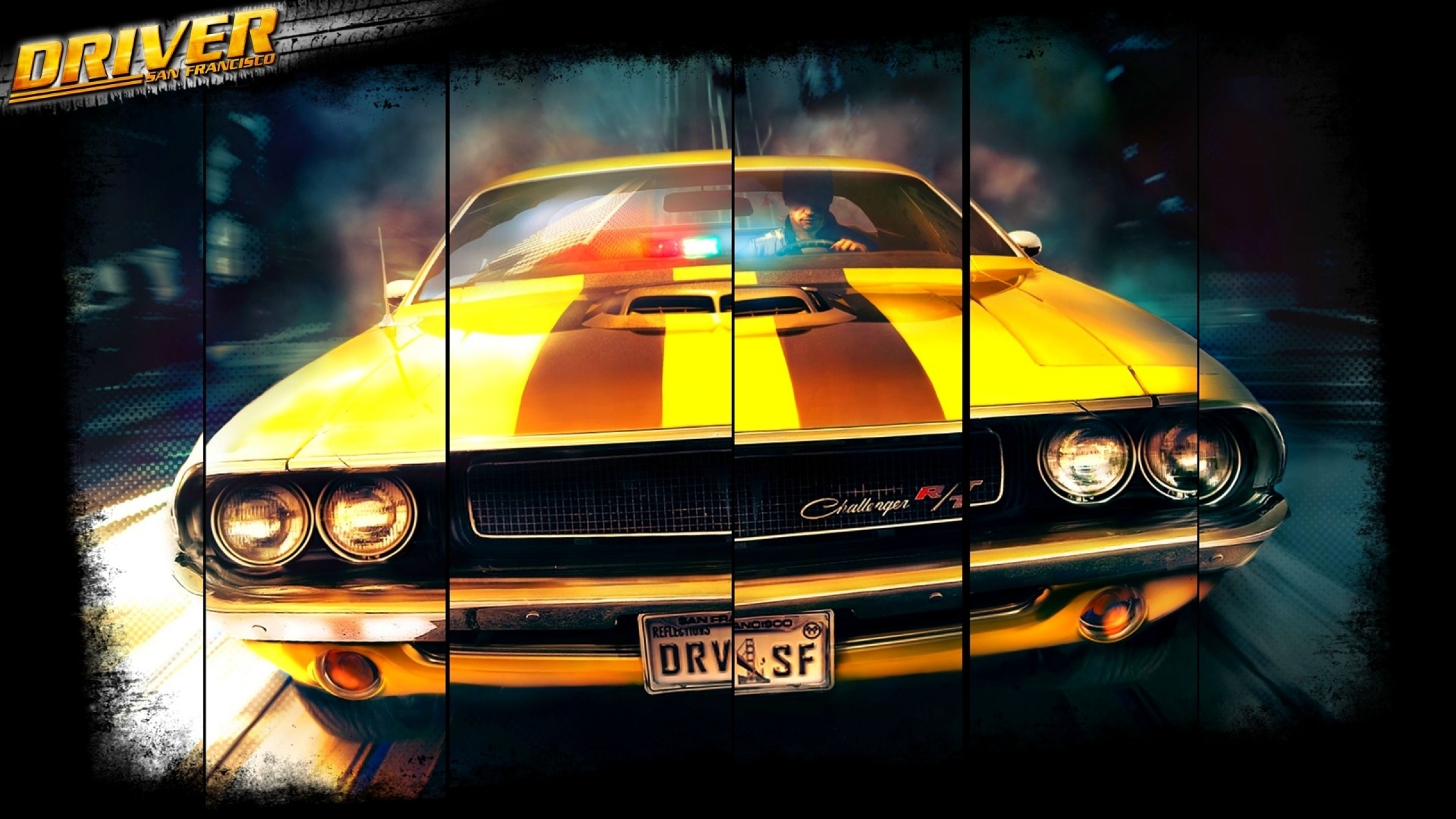 Wallpaper car, Dodge Challenger, games, Driver, San Francisco for