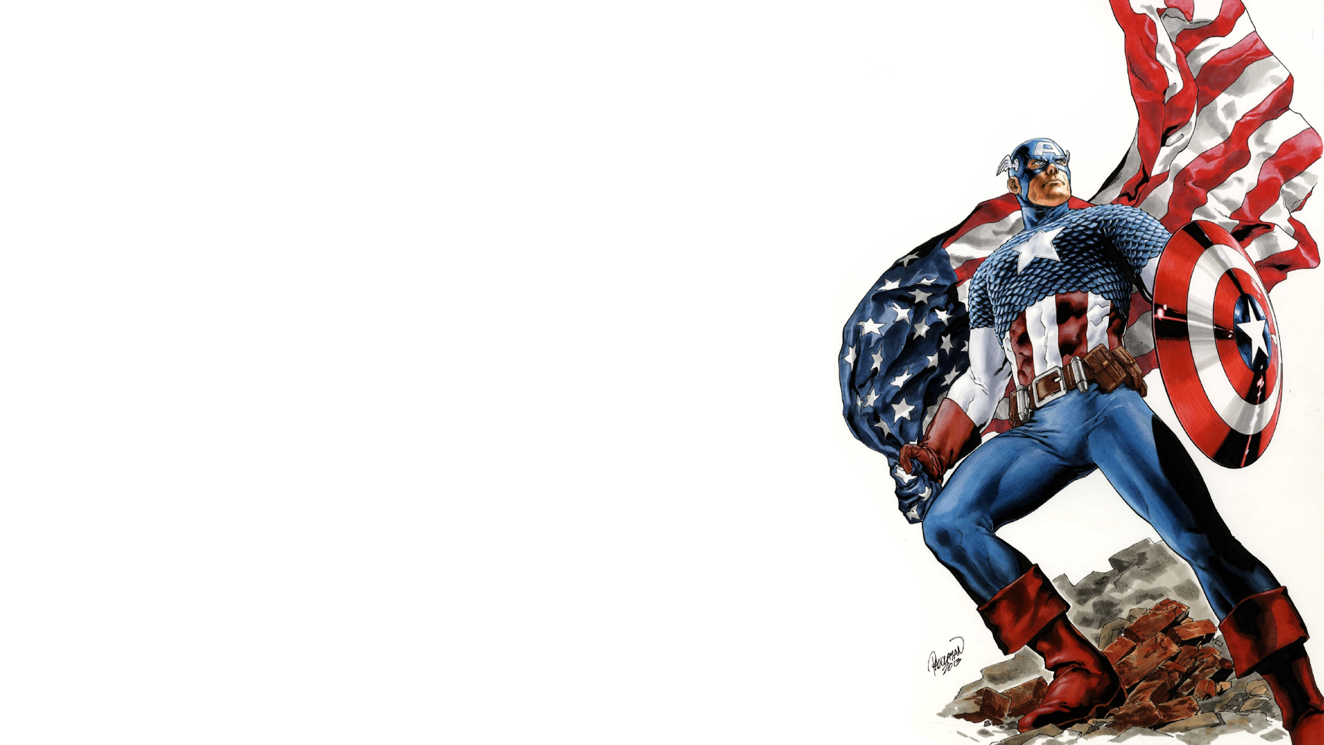 Captain America HD Wallpaper | Background Image | 1920x1080