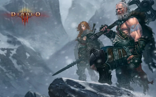 Barbarian (Diablo III) video game Diablo III HD Desktop Wallpaper | Background Image