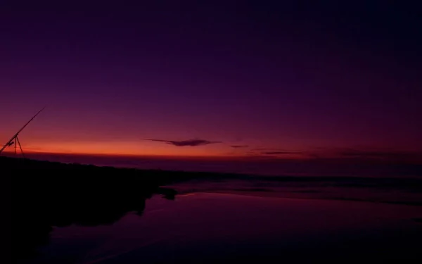 fishing photography sunset HD Desktop Wallpaper | Background Image