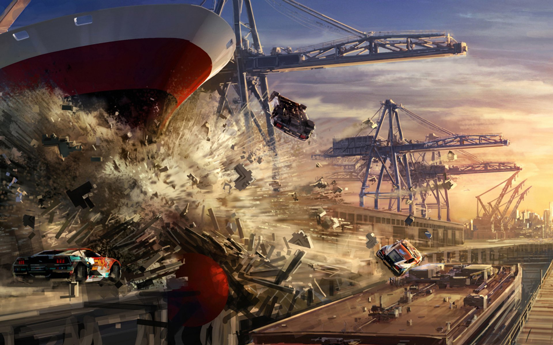 Download Video Game Split Second HD Wallpaper