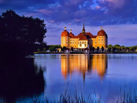 man made Moritzburg Castle HD Desktop Wallpaper | Background Image