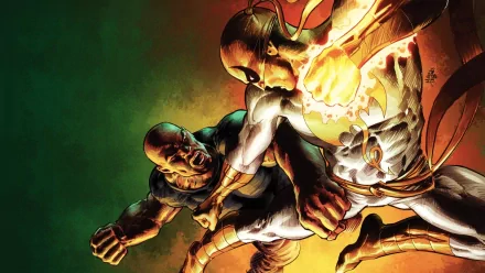 Comic Power Man and Iron Fist HD Desktop Wallpaper | Background Image