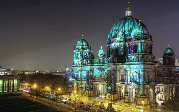 religious Berlin Cathedral HD Desktop Wallpaper | Background Image