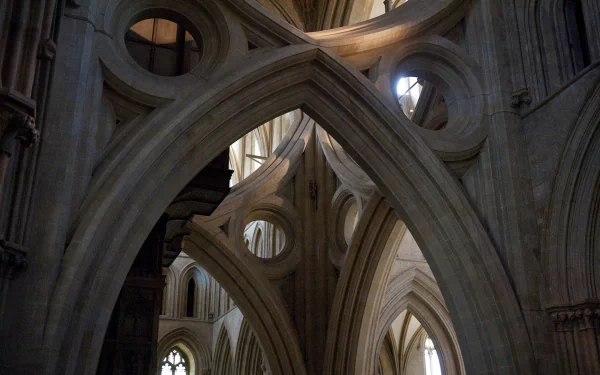 religious Wells Cathedral HD Desktop Wallpaper | Background Image