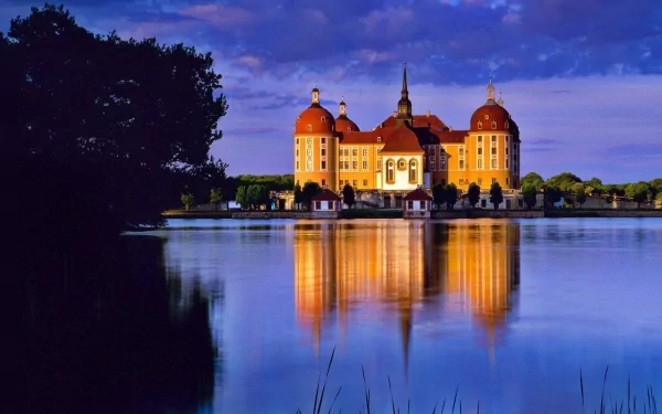 man made Moritzburg Castle HD Desktop Wallpaper | Background Image