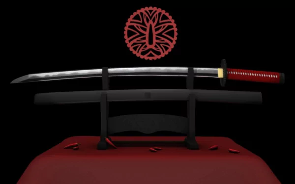 artistic katana HD Desktop Wallpaper | Background Image
