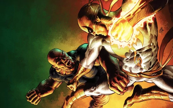 Comic Power Man and Iron Fist HD Desktop Wallpaper | Background Image