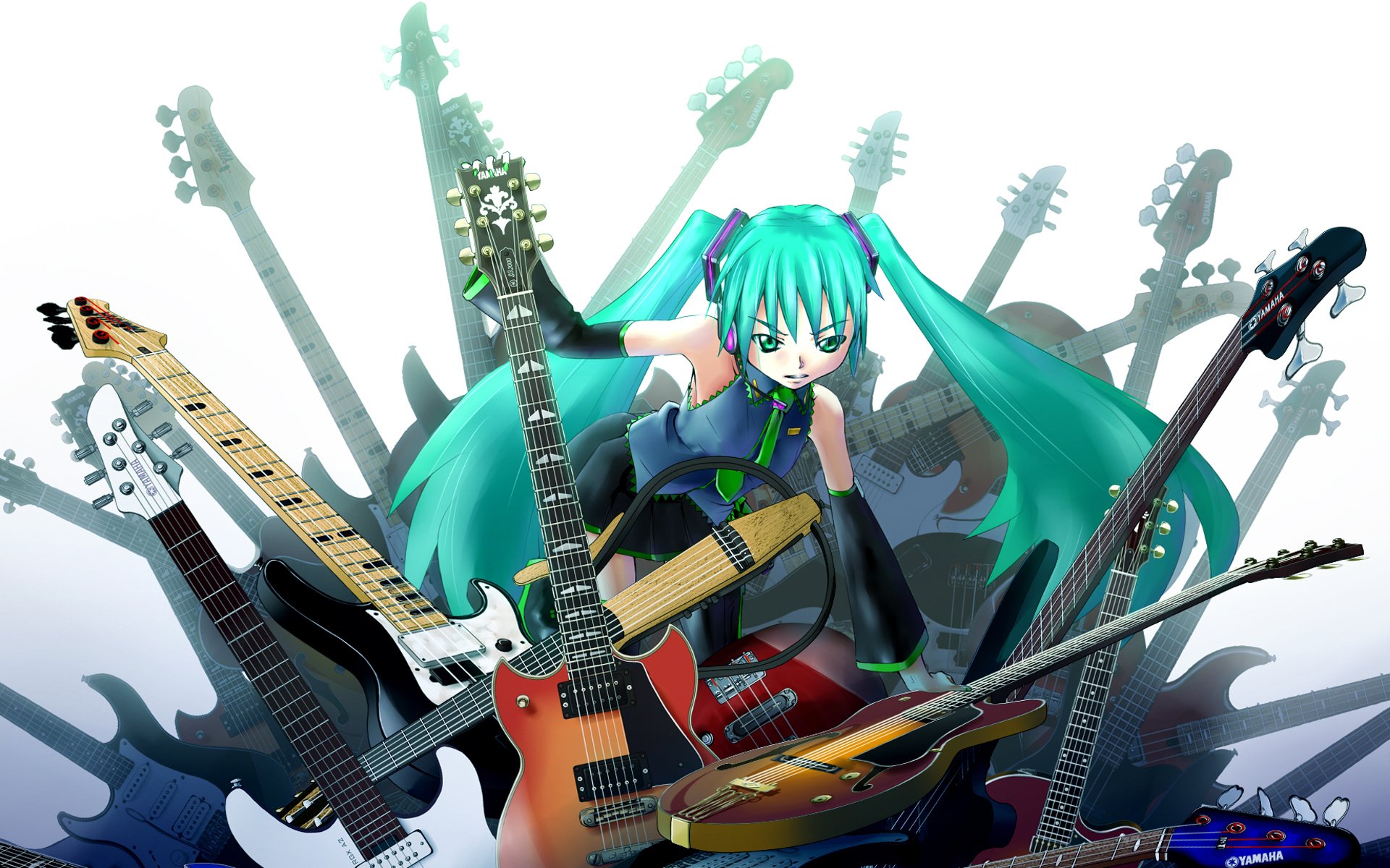 Download Hatsune Miku Anime Vocaloid HD Wallpaper