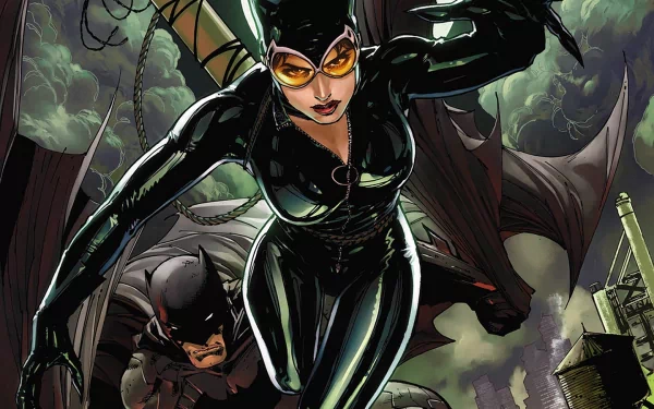 Comic Catwoman HD Desktop Wallpaper | Background Image