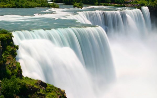 Earth Niagara Falls Waterfalls HD Wallpaper | Background Image