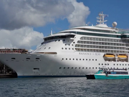  Radiance of the Seas in Sydney Harbour Australia