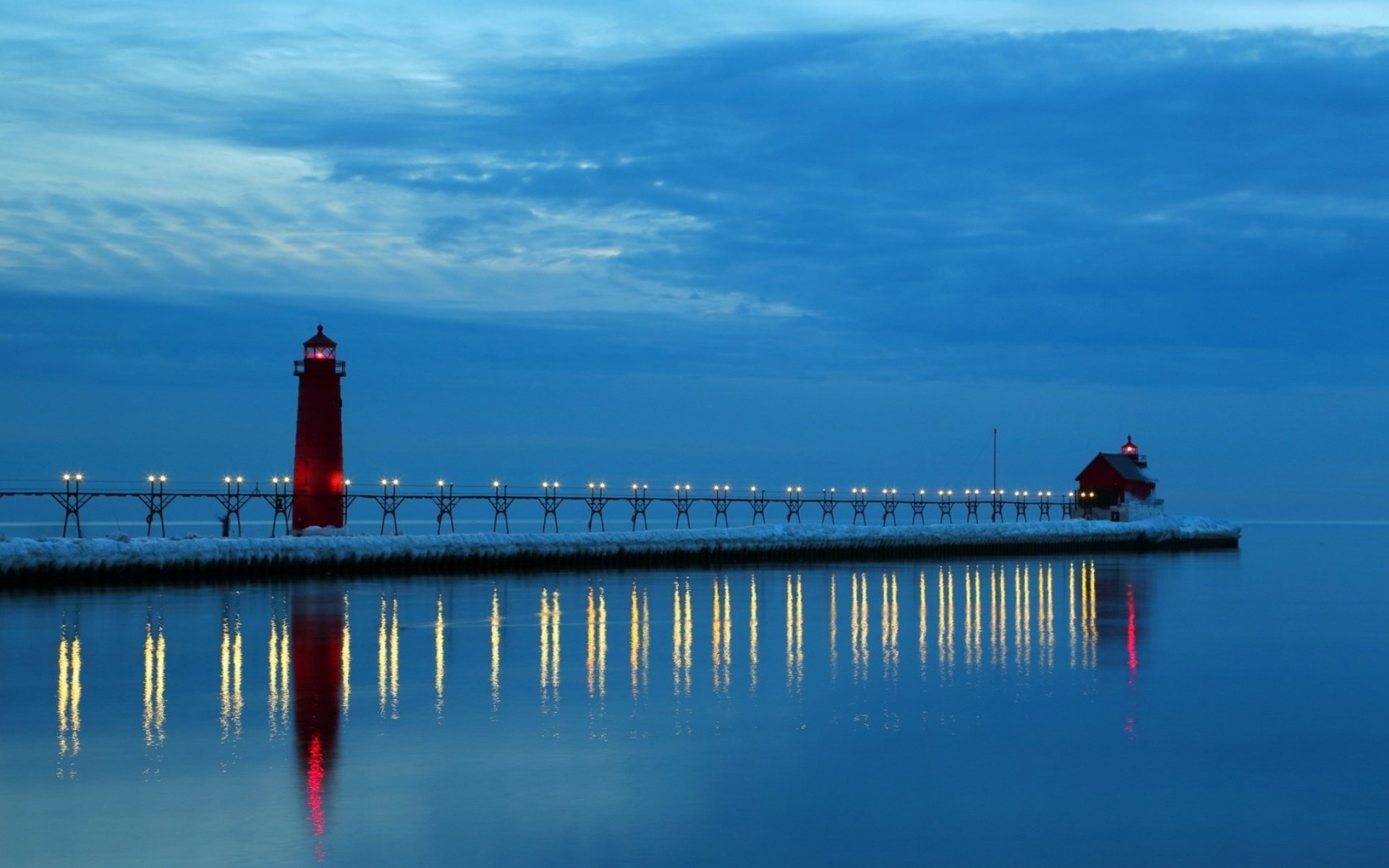 Cana Island Lighthouse on Lake Michigan, Door County, Wisconsin скачать