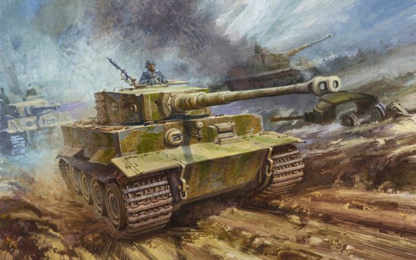 Military Tiger I Tanks HD Wallpaper | Background Image