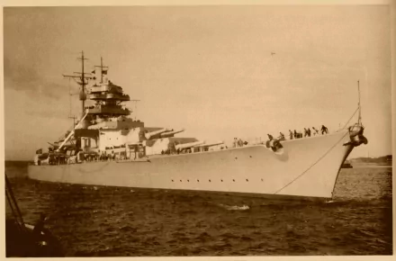 battleship military German battleship Bismarck HD Desktop Wallpaper | Background Image