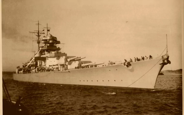battleship military German battleship Bismarck HD Desktop Wallpaper | Background Image