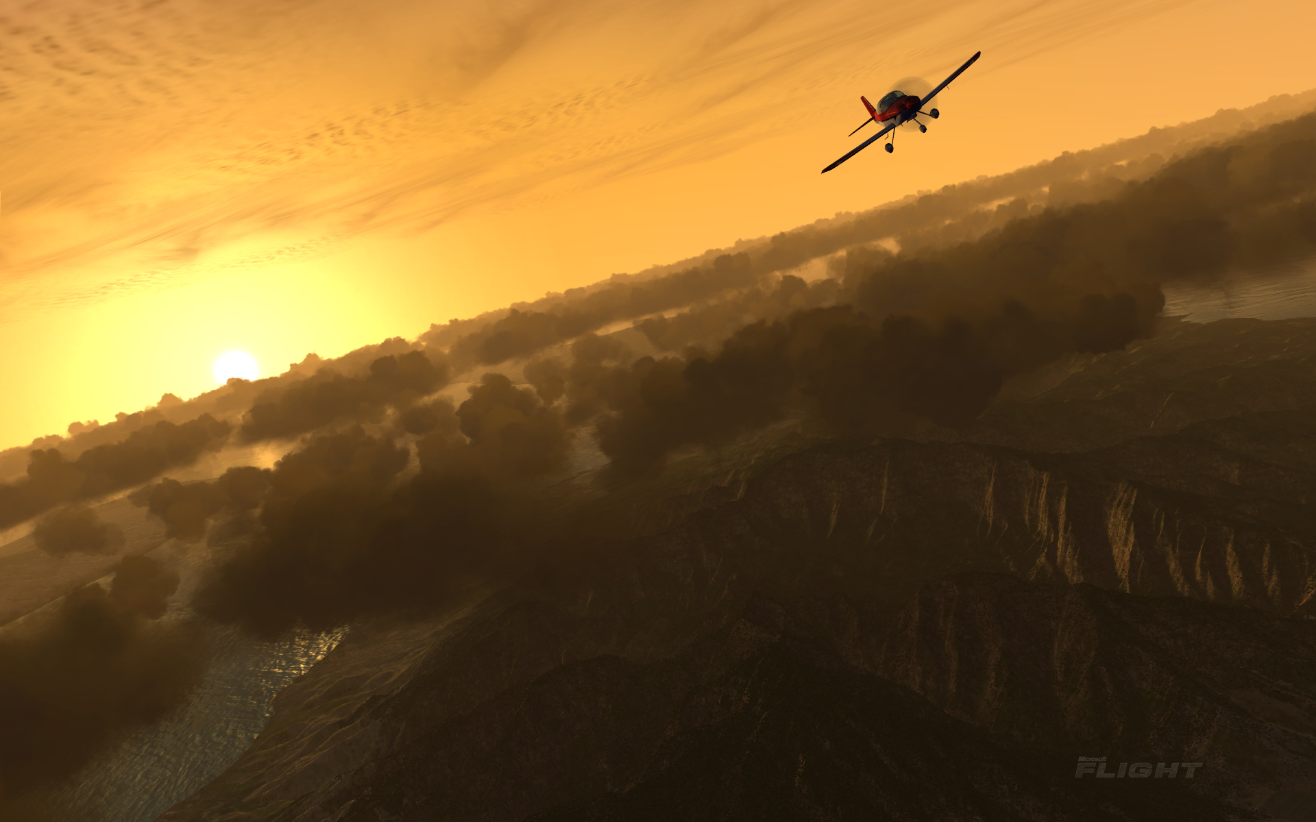 Video Game Microsoft Flight HD Wallpaper | Background Image