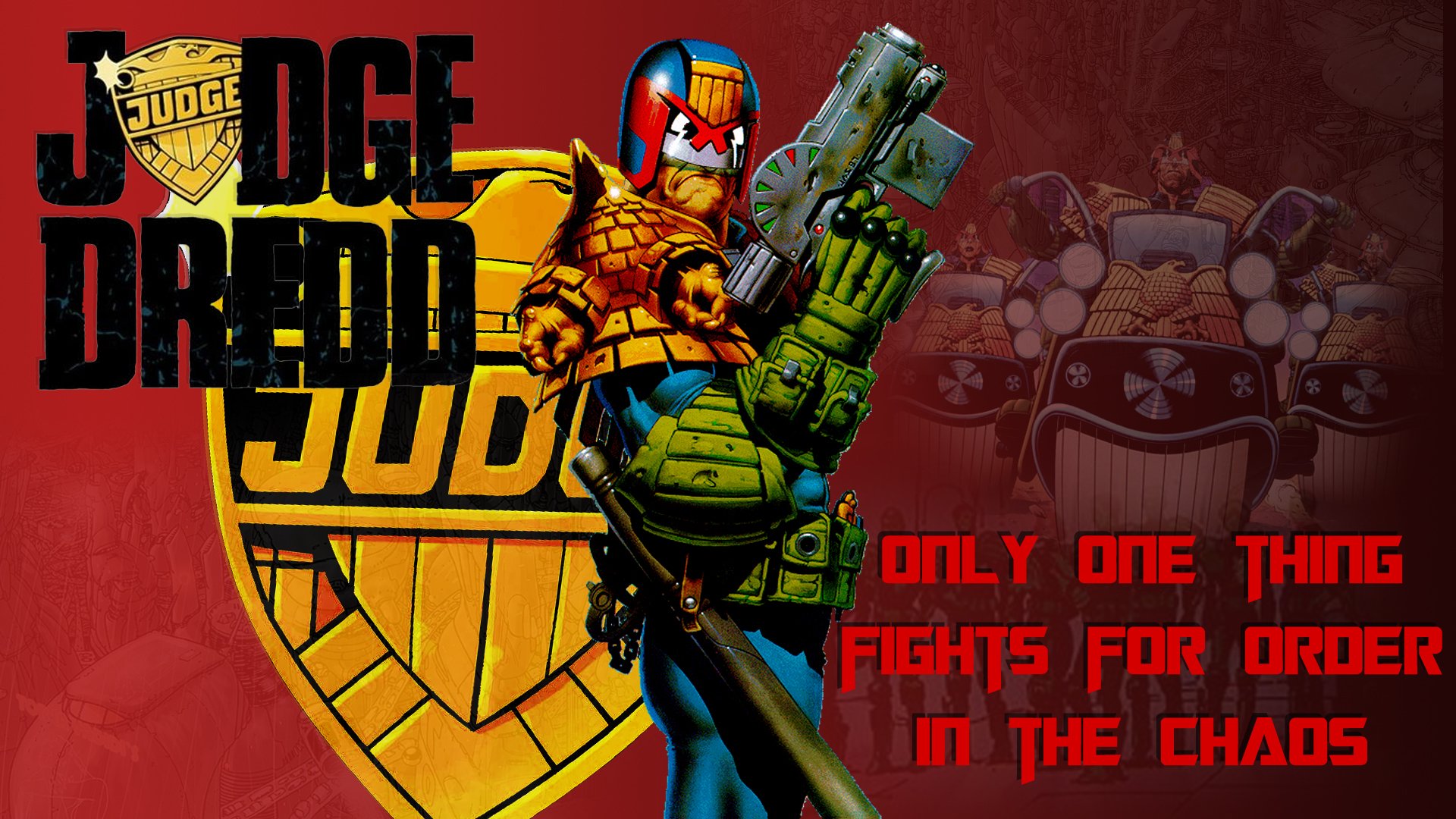 Judge Dredd HD Wallpaper