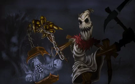 Fiddlesticks (League Of Legends) video game League Of Legends HD Desktop Wallpaper | Background Image