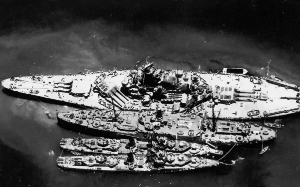 warship battleship military USS South Dakota (BB-57) HD Desktop Wallpaper | Background Image