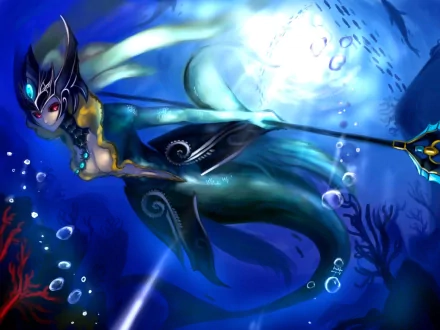 Nami (League of Legends) video game League Of Legends HD Desktop Wallpaper | Background Image
