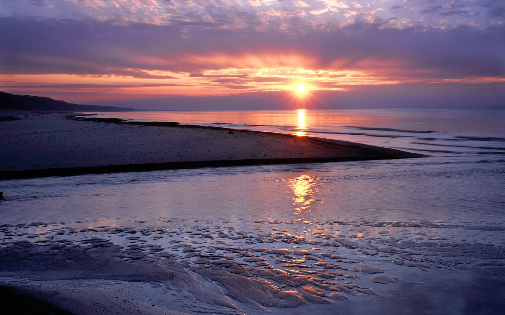 Download Nature Sunset Wallpaper | 1680x1050 | Wallpaper Abyss