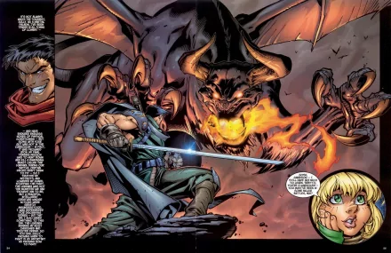 Comic Battle Chasers HD Desktop Wallpaper | Background Image