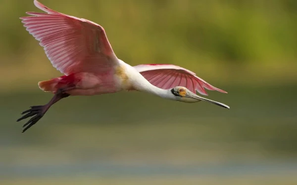  The Roseate Spoonbill