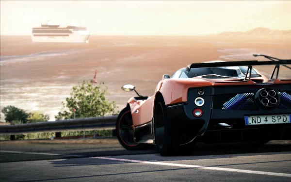 vehicle Pagani Zonda Cinque HD Desktop Wallpaper | Background Image