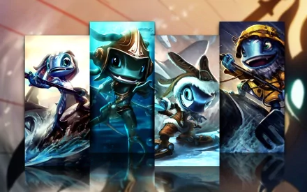 Fizz (League Of Legends) video game League Of Legends HD Desktop Wallpaper | Background Image