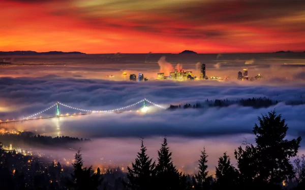 Canada man made Vancouver HD Desktop Wallpaper | Background Image