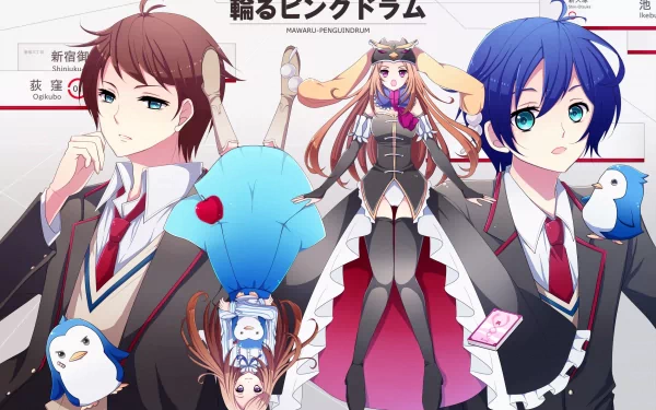 Anime Mawaru Penguindrum HD Desktop Wallpaper | Background Image