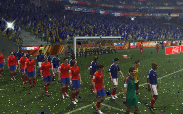 video game 2010 FIFA World Cup South Africa HD Desktop Wallpaper | Background Image
