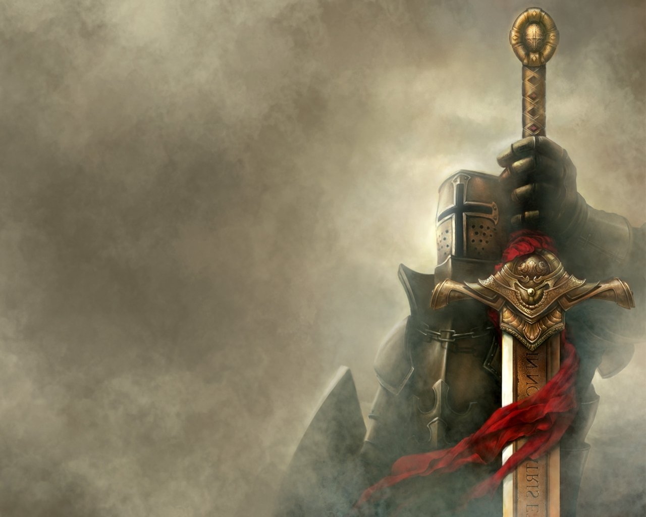 A Knight's Honor, A Knight's Sword Wallpaper and Background Image