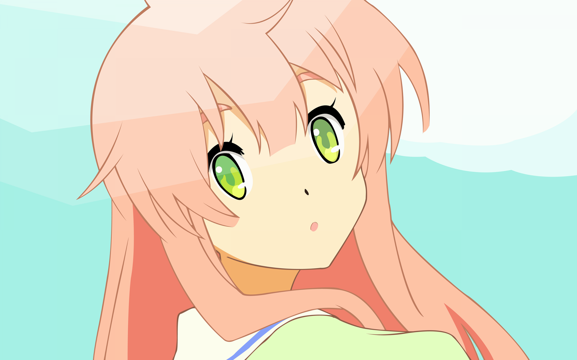 Download Anime Jinrui Wa Suitai Shimashita HD Wallpaper