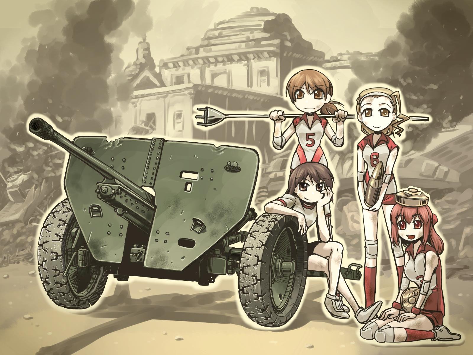 Download Anime Girls Und Panzer Wallpaper
