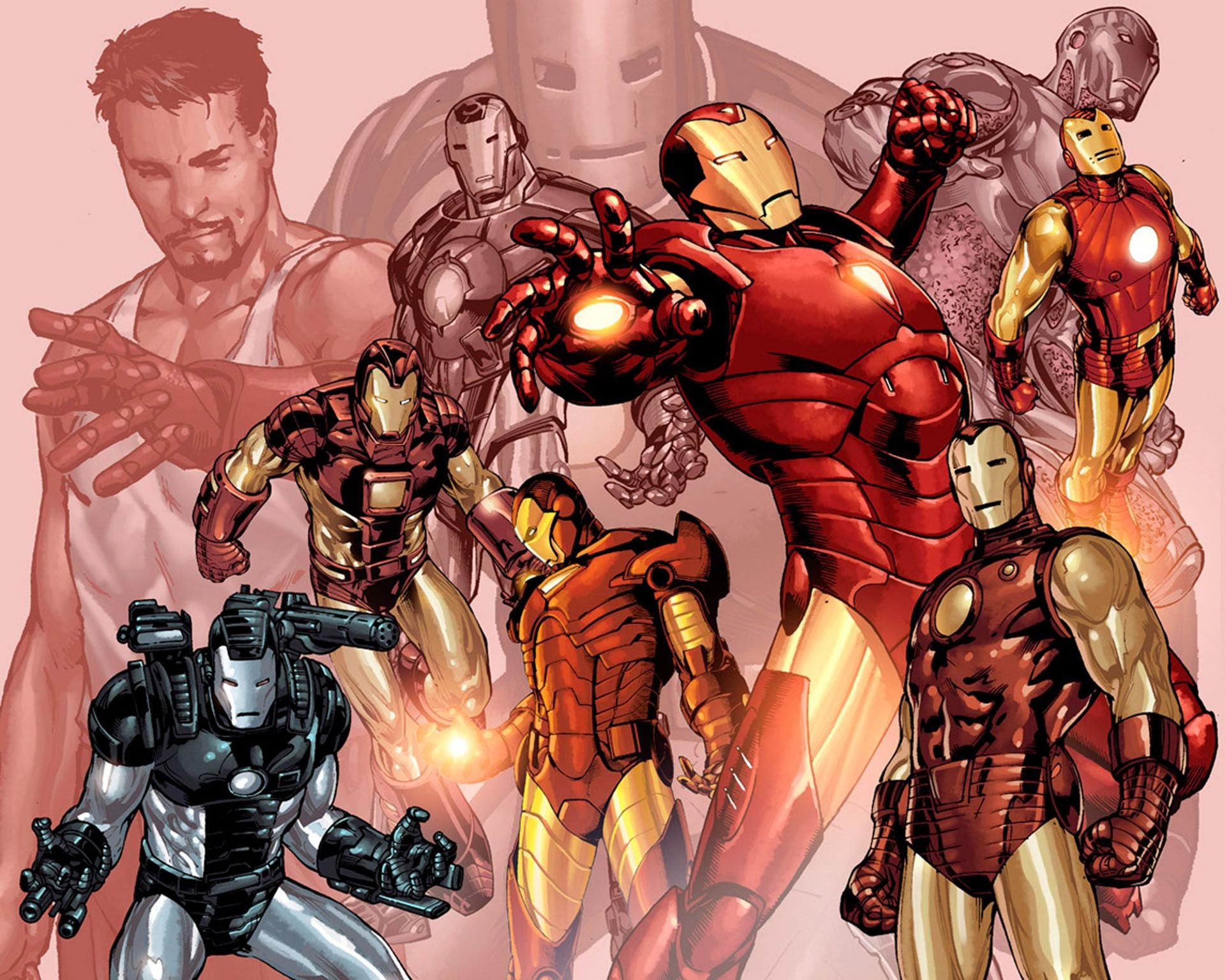 Iron Man Suits Comic