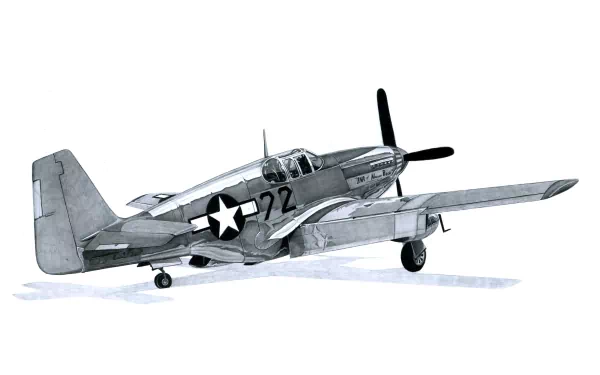 military North American P-51 Mustang HD Desktop Wallpaper | Background Image