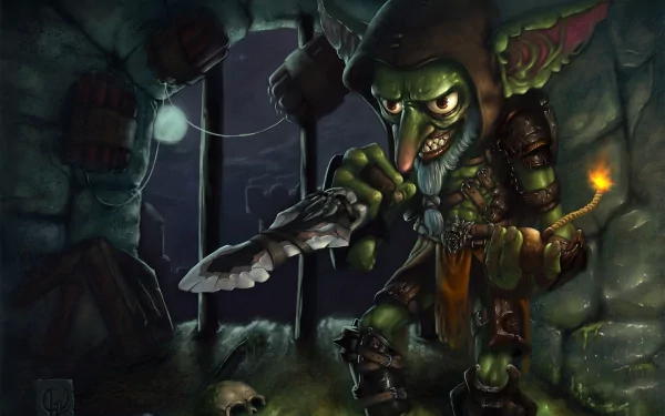 fantasy goblin HD Desktop Wallpaper | Background Image