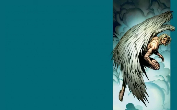 Warren Worthington III Angel (Marvel Comics) Comic Ultimate X-Men HD Desktop Wallpaper | Background Image