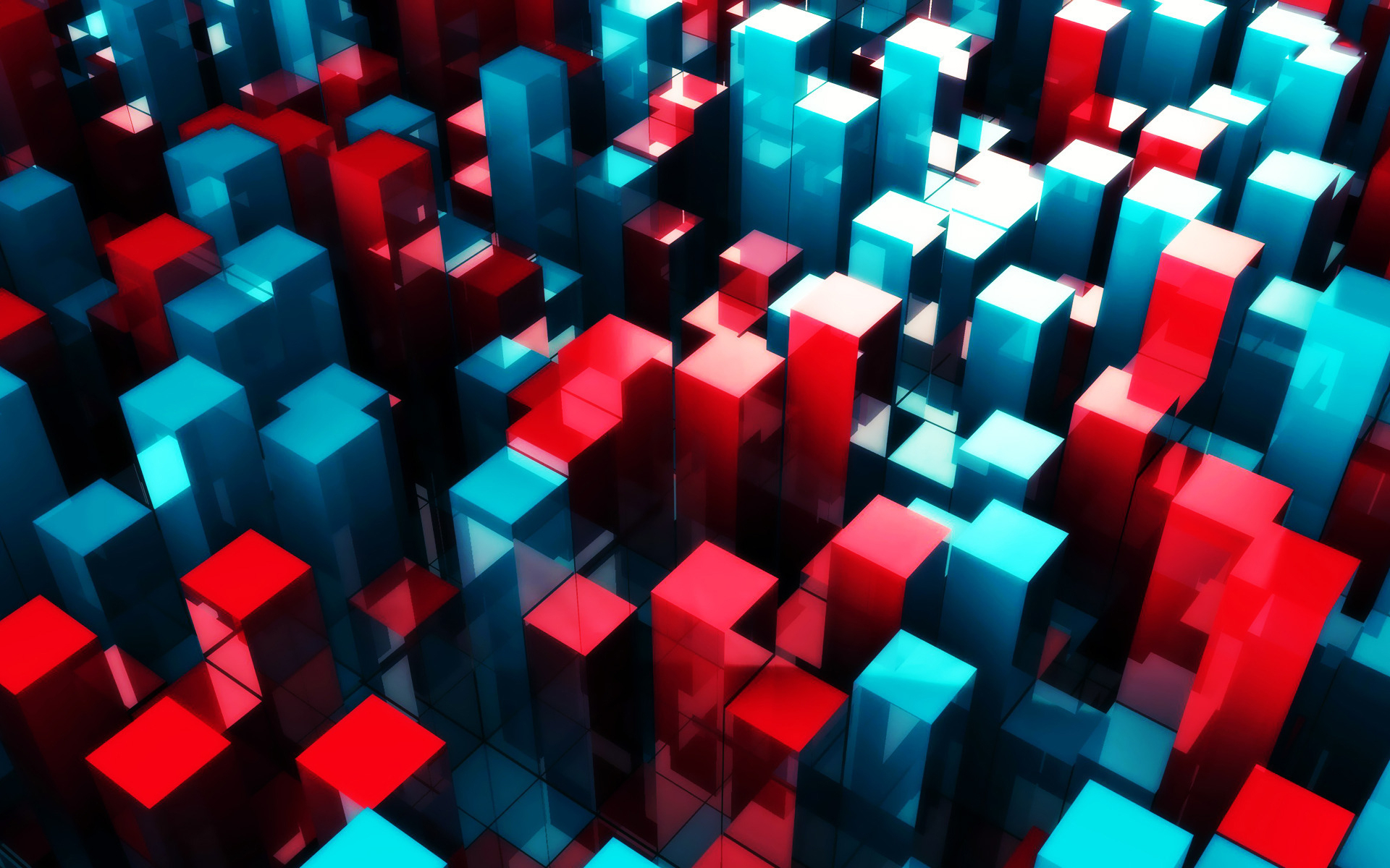 Abstract Cube HD Wallpaper | Background Image | 1920x1200