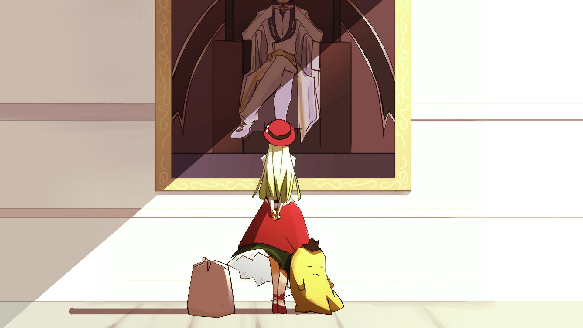 A vibrant HD wallpaper from Code Geass features Lelouch Lamperouge and C.C. in a striking scene, capturing the anime's unique artistry and dramatic storytelling.