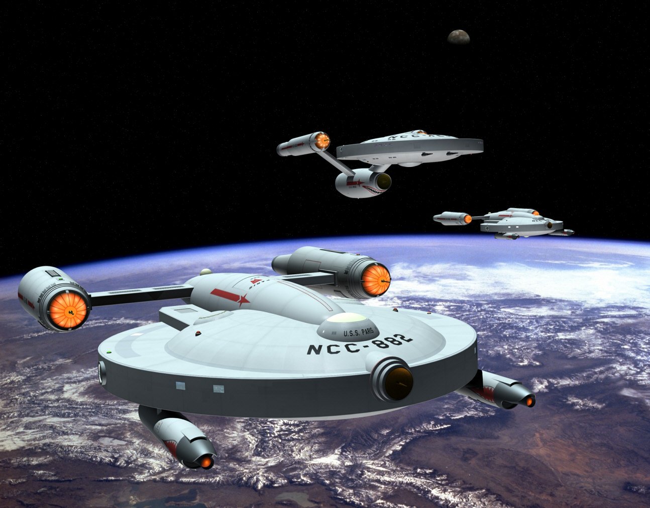 Sci Fi Star Trek Wallpaper