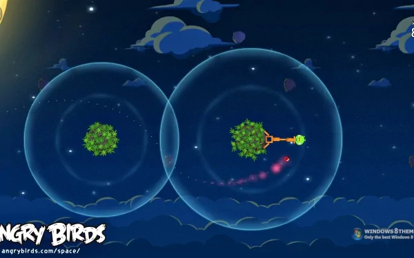 video game angry birds space HD Desktop Wallpaper | Background Image