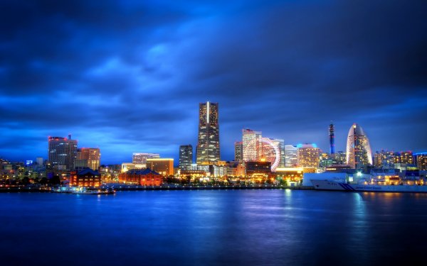 Man Made Yokohama Cities Japan HD Wallpaper | Background Image