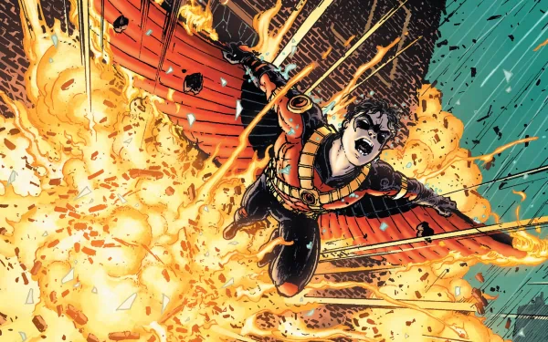 Red Robin Comic Batman HD Desktop Wallpaper | Background Image