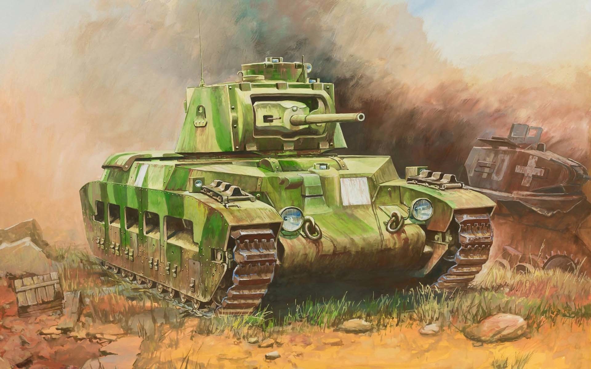 military tank